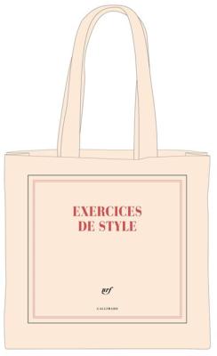 Tote Bag Exercices de Style Gallimard