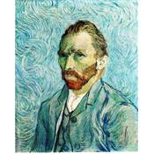 Stylo Plume Van Gogh Portrait en Bleu Visconti