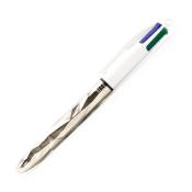 Stylo Bic 4 Couleur Orlinski x Tournaire Bronze Blanc