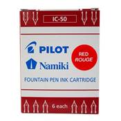 Cartouche PILOT/NAMIKI Rouge