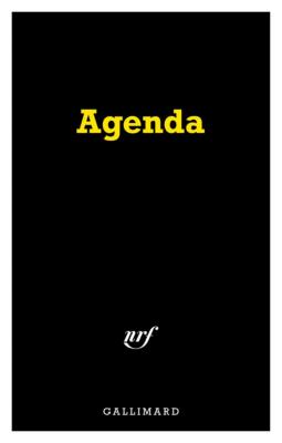 Agenda Serie Noire 2025 2026 Gallimard 