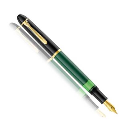 Stylo Plume Pelikan M120 Green Black