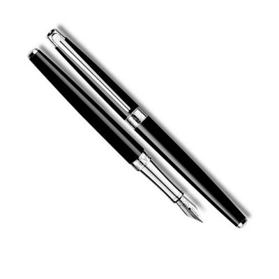 Stylo Plume Léman Slim Noir Ebène