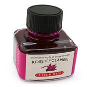 Flacon d'encre Rose Cyclamen Herbin