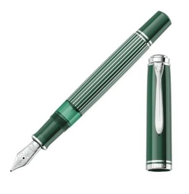 Stylo Plume Pelikan Souverain M 815 Green Striped