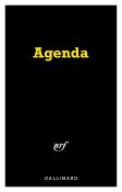 Agenda Serie Noire 2025 2026 Gallimard 
