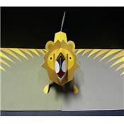 Carte Pop Up Lion