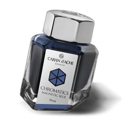 Encrier Chromatics Magnetic Blue Caran D'Ache