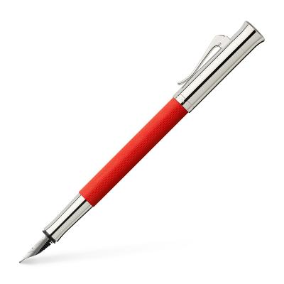 Stylo Plume Graf Von Faber-Castell Guilloché Rouge Indien