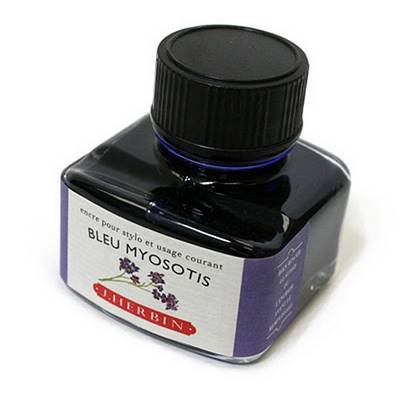 Flacon d'encre Bleu Myosotis Herbin