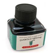 Flacon d'encre Diabolo Menthe Herbin