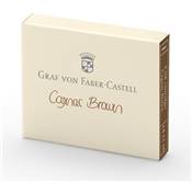 Cartouche d'encre Graf Von Faber-Castell Brun Cognac