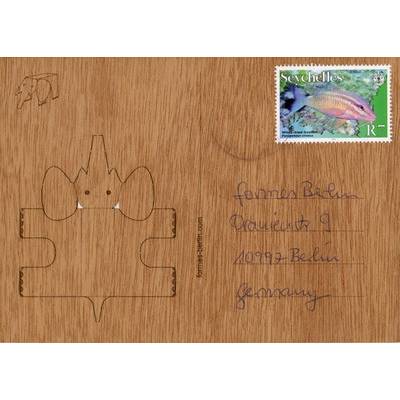 Cartes Postales 3D Bois