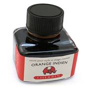 Flacon d'encre Orange Indien Herbin
