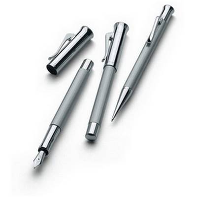 Stylo Plume Graf Von Faber-Castell Guilloché Rhodium