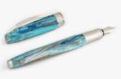 Stylo Plume Van Gogh Portrait en Bleu Visconti