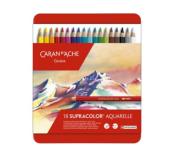 Boite 18 Crayons de Couleur Supracolor Aquarelle Caran d'Ache