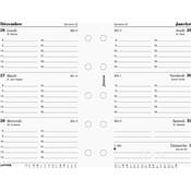 Recharge Filofax Mini 2024