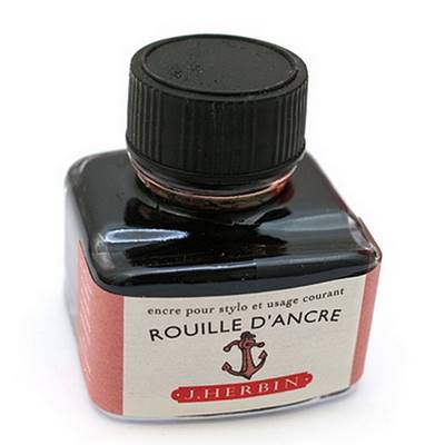 Flacon d'encre Rouille d' Encre Herbin