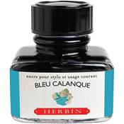 Flacon d'encre Bleu Calanque Herbin