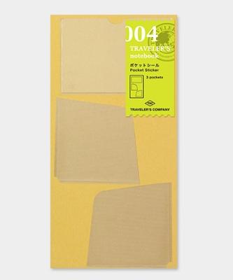 Traveler's Notebook Pocket Sticker 004