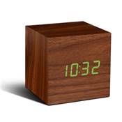 Reveil Cube Click Clock Gingko