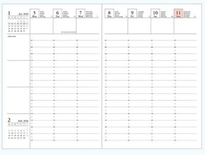 Agenda Pocket Mark's Tiger 2027