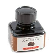 Flacon d'encre Café des Iles Herbin