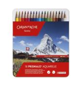 Boite 18 Crayons de Couleur Prismalo Aquarelle Caran d'Ache