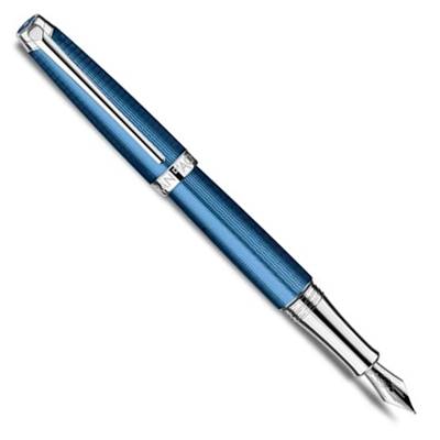 Stylo Plume Caran d'Ache Léman Grand Bleu