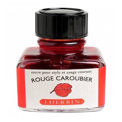 Flacon d'encre Rouge Caroubier Herbin