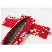 Trousse Tissu Japonais Akiko