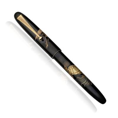 Stylo Plume Tradition Nipon Art Grue et Tortue Namiki