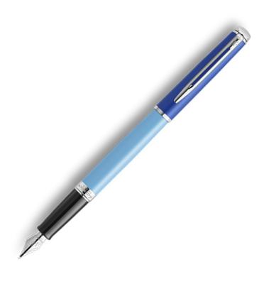 Stylo Plume Hémisphère Laque Bleue Waterman