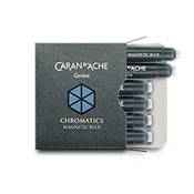 Cartouches Chromatics Magnetic Blue Caran D'Ache