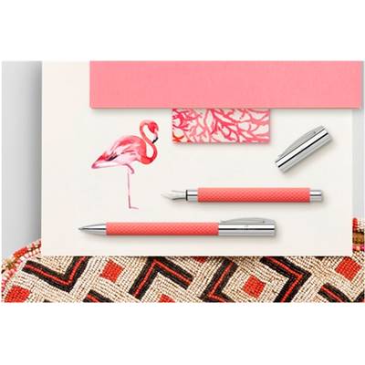 Stylo Bille Ambition OpArt Flamingo Faber Castell