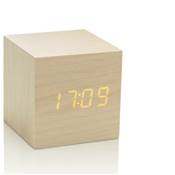 Reveil Cube Click Clock Gingko